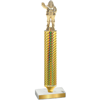 Value Gold Carbon Fiber Holiday Trophy