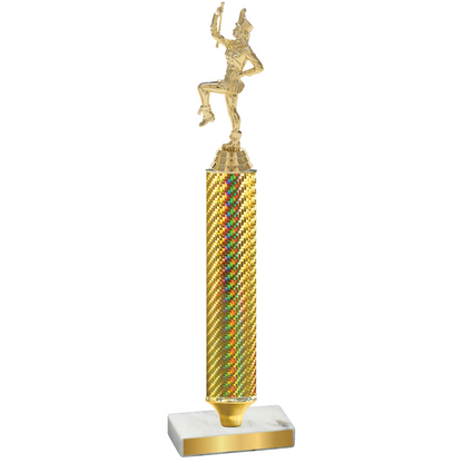 Value Gold Carbon Fiber Majorette Trophy