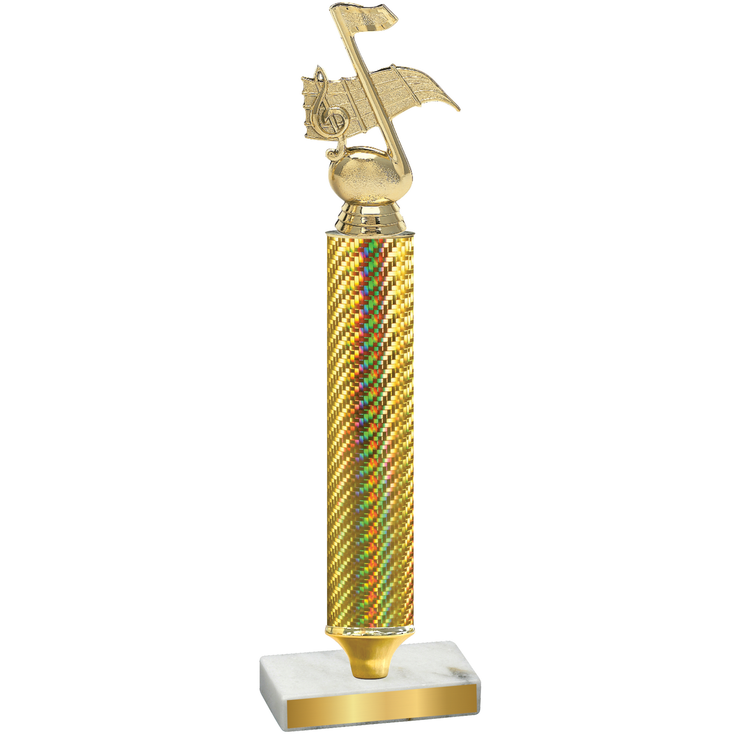 Value Gold Carbon Fiber Music Trophy