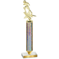 Value Silver Glacier Football Trophy