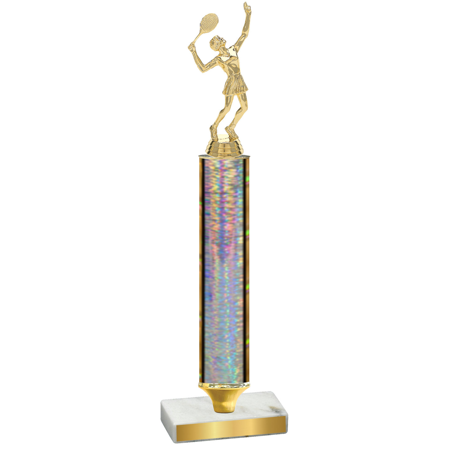 Value Silver Glacier Tennis Trophy