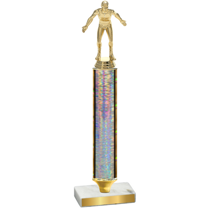 Value Silver Glacier Wrestling Trophy