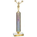Value Silver Glacier Cheerleading Trophy