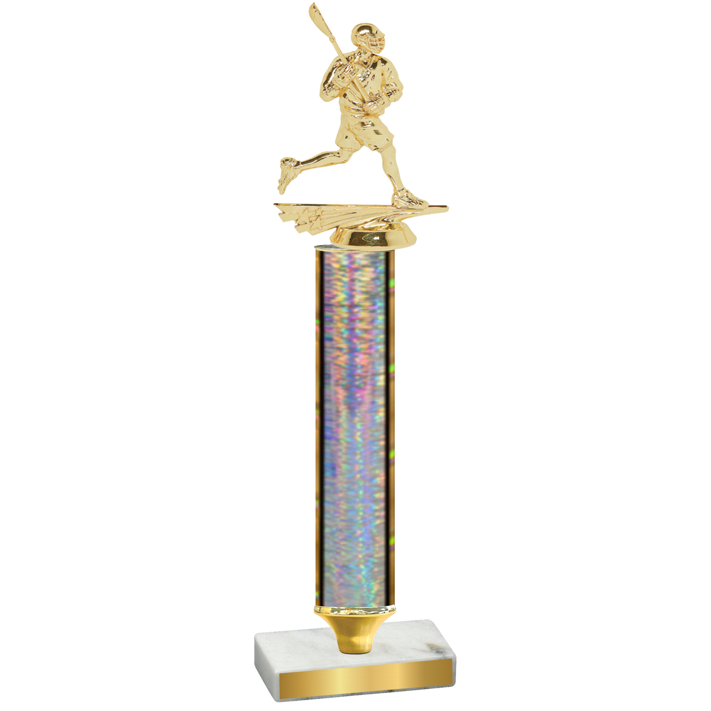 Value Silver Glacier Lacrosse Trophy