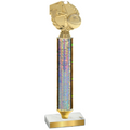Value Silver Glacier Basketball Trophy