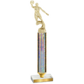 Value Silver Glacier Basketball Trophy