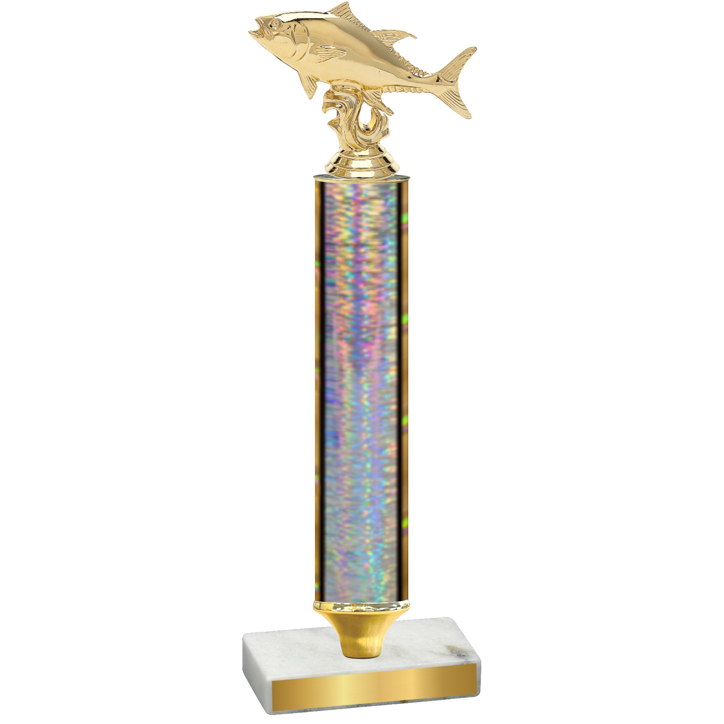 Value Silver Glacier Fishing Trophy