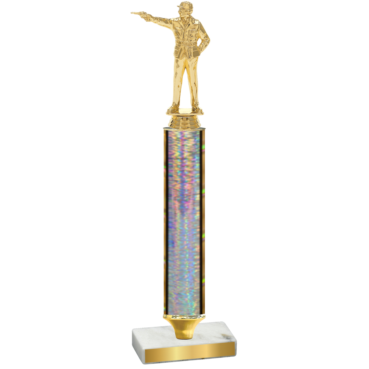 Value Silver Glacier Shooter Trophy