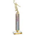 Value Silver Glacier Basketball Trophy