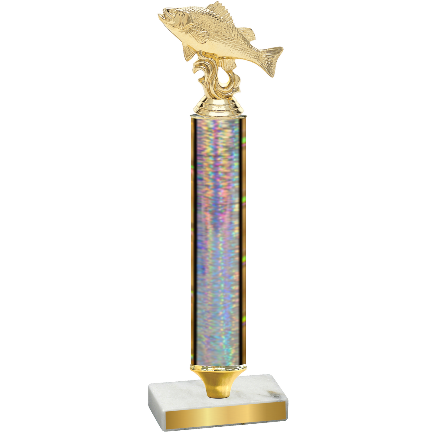 Value Silver Glacier Fishing Trophy