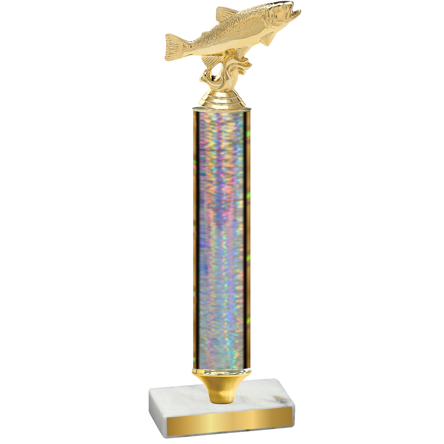 Value Silver Glacier Fishing Trophy