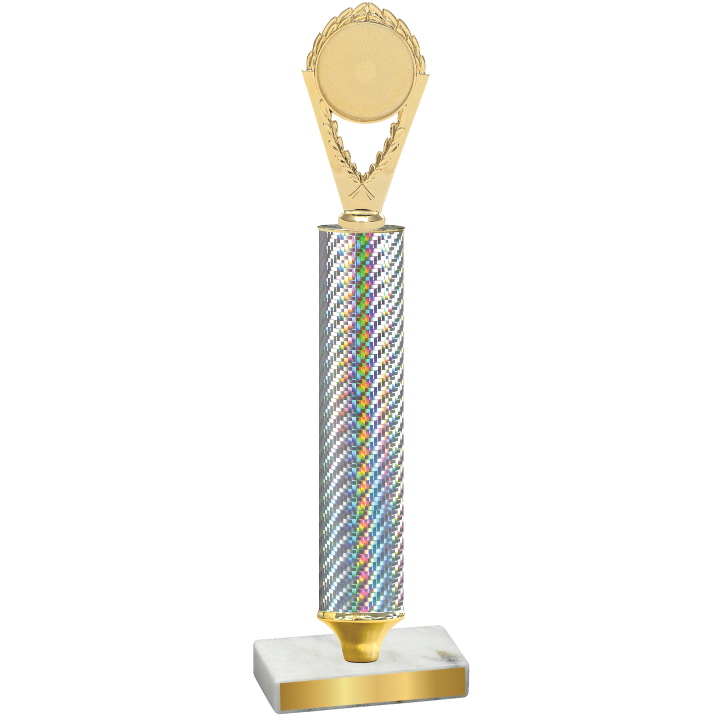 Value Silver Carbon Fiber Insert Trophy