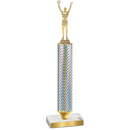 Value Silver Carbon Fiber Victory Trophy