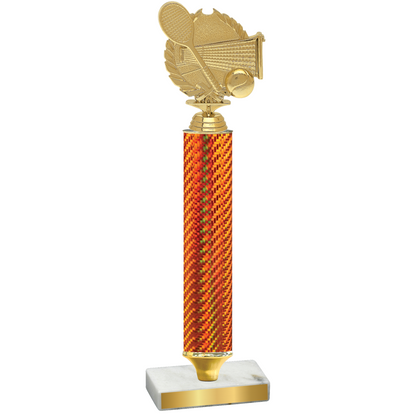 Value Orange Carbon Fiber Tennis Trophy