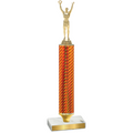 Value Orange Carbon Fiber Victory Trophy