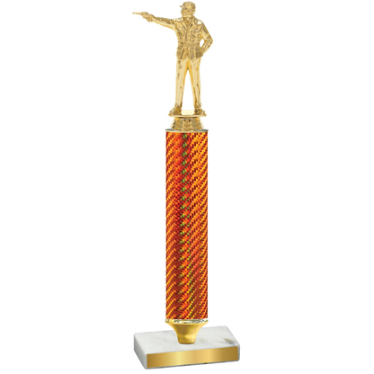 Value Orange Carbon Fiber Shooter Trophy