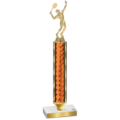 Value Orange Glacier Tennis Trophy