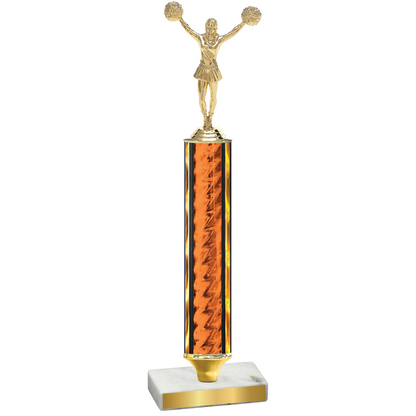 Value Orange Glacier Cheerleading Trophy