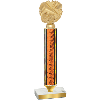 Value Orange Glacier Cheerleading Trophy