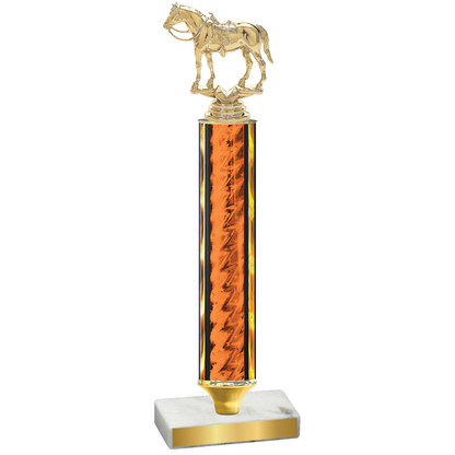 Value Orange Glacier Horses Trophy