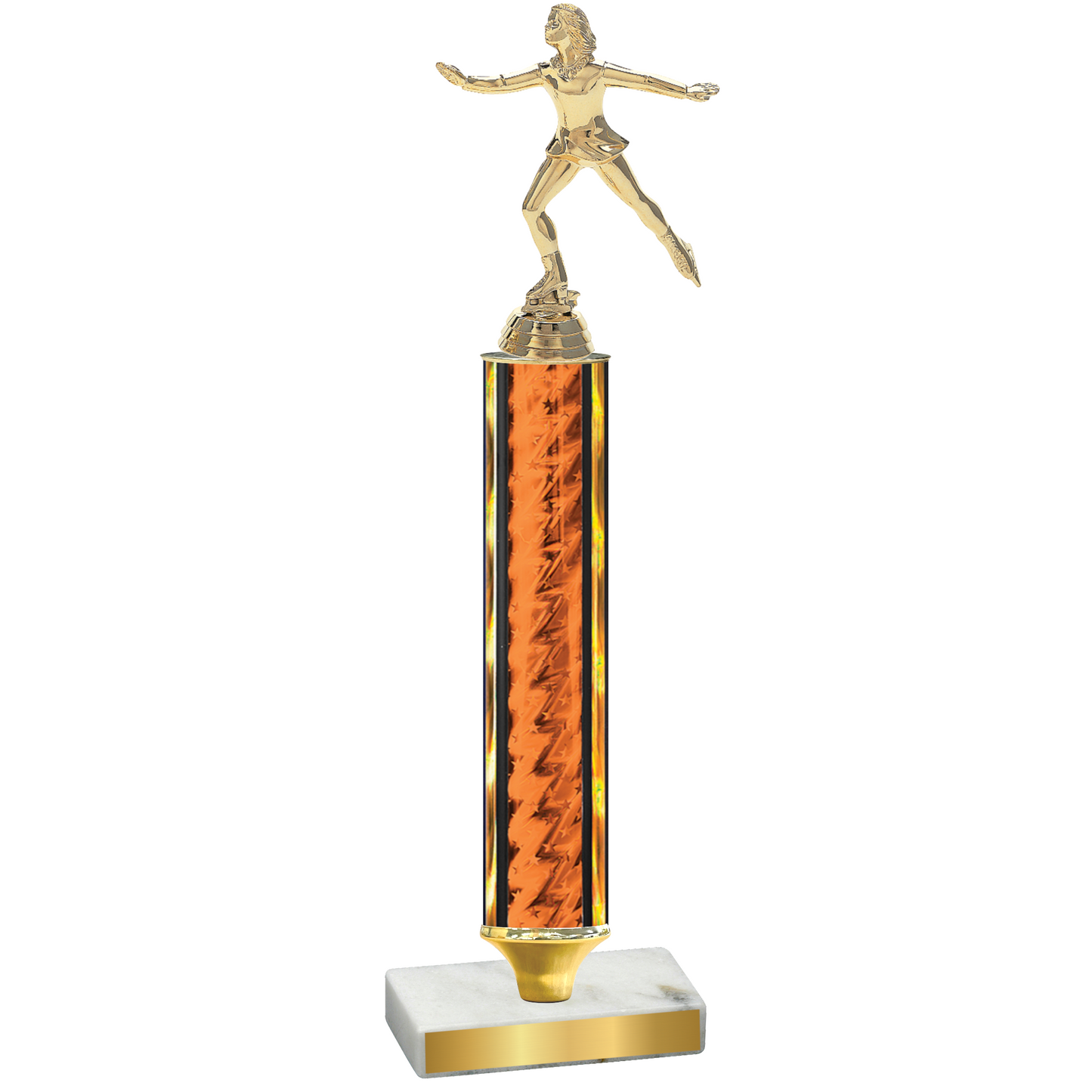 Value Orange Glacier Skater Trophy