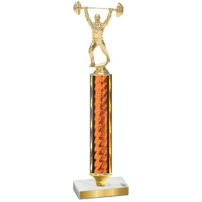 Value Orange Glacier Weights Trophy