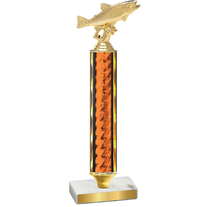 Value Orange Glacier Fishing Trophy