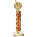 Value Orange Glacier Baseball Trophy