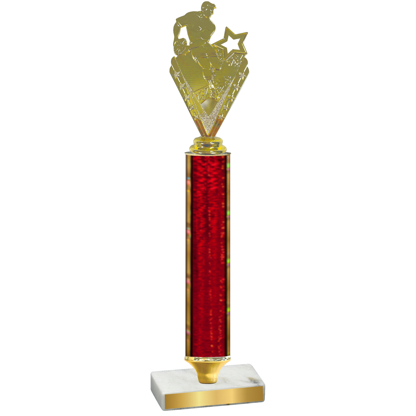 Value Red Glacier Rugby Trophy