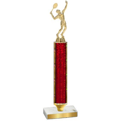 Value Red Glacier Tennis Trophy