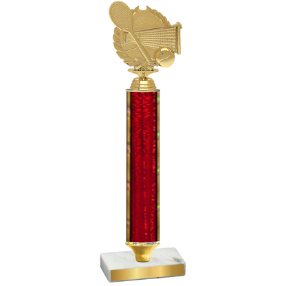 Value Red Glacier Tennis Trophy