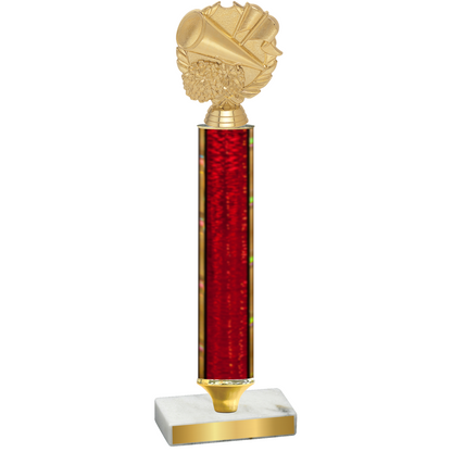 Value Red Glacier Cheerleading Trophy