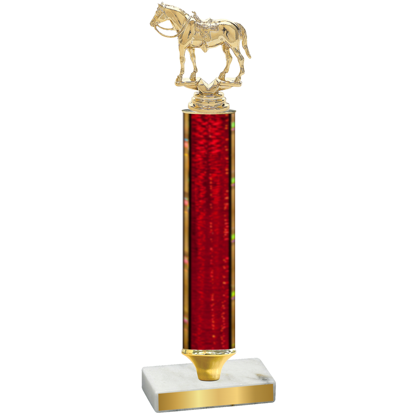 Value Red Glacier Horses Trophy