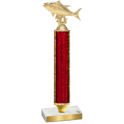 Value Red Glacier Fishing Trophy