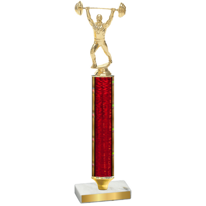 Value Red Glacier Weights Trophy