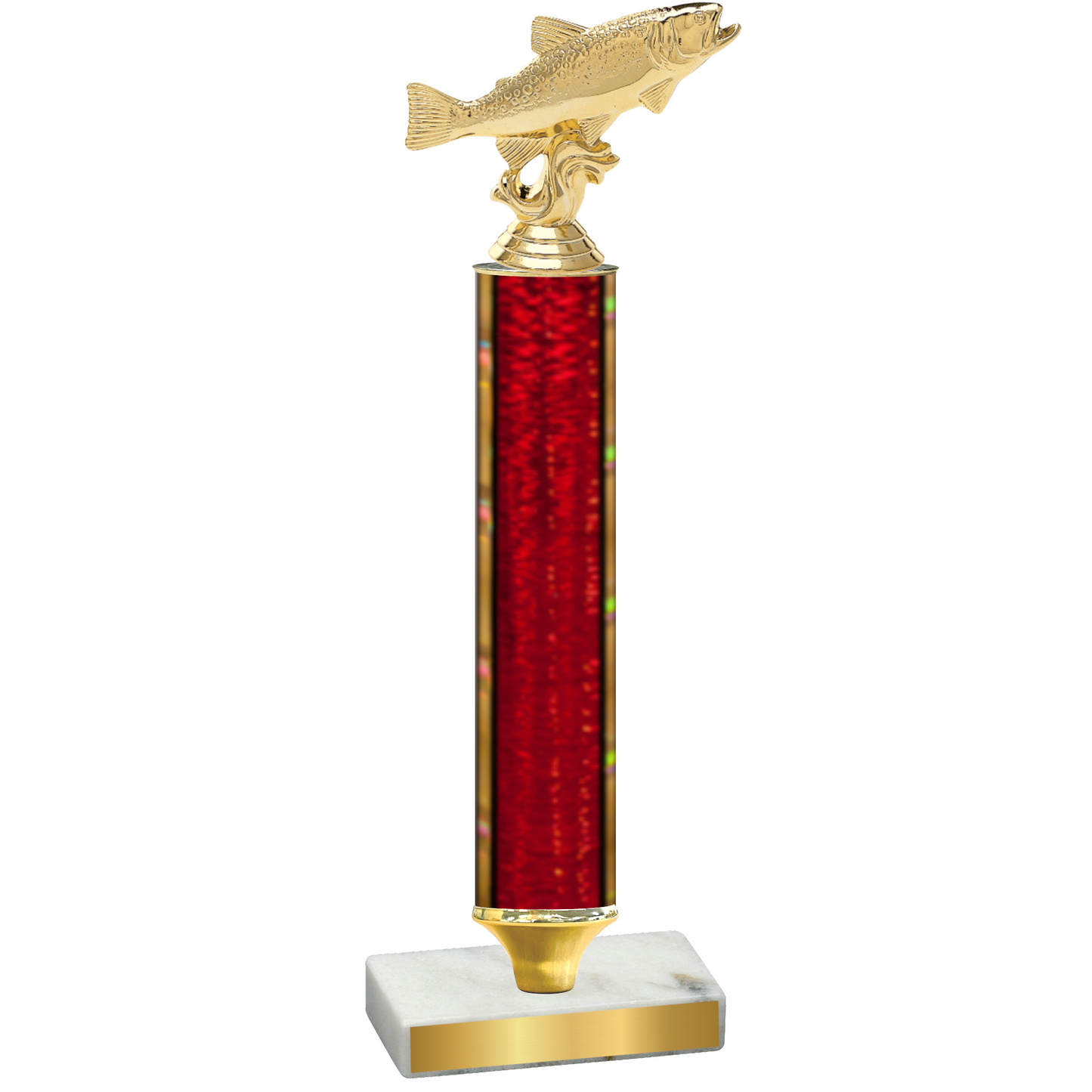 Value Red Glacier Fishing Trophy