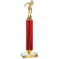 Value Red Carbon Fiber Swimming Trophy