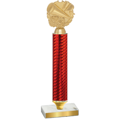 Value Red Carbon Fiber Cheerleading Trophy