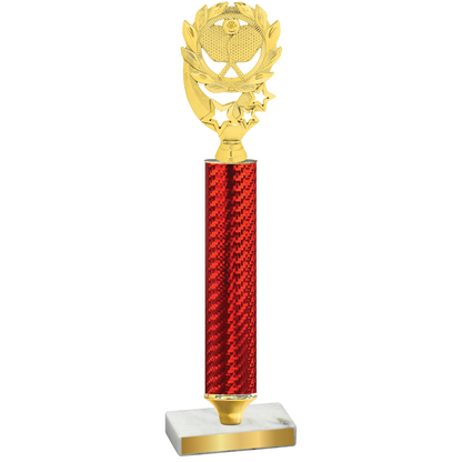 Value Red Carbon Fiber Pickleball Trophy