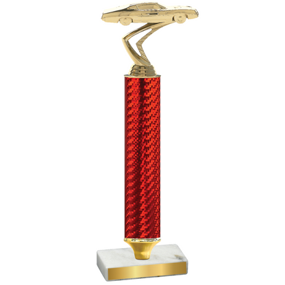 Value Red Carbon Fiber Cars Trophy