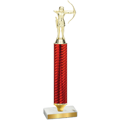 Value Red Carbon Fiber Archery Trophy