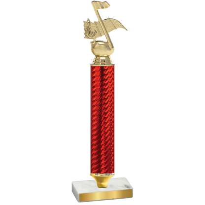 Value Red Carbon Fiber Music Trophy