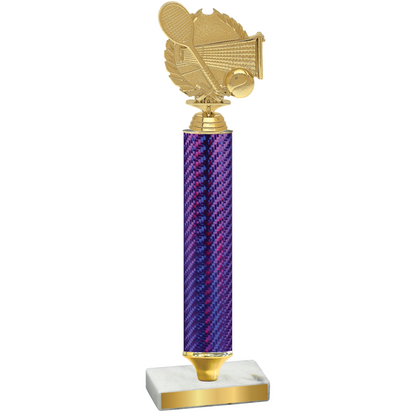 Value Purple Carbon Fiber Tennis Trophy