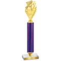 Value Purple Carbon Fiber Pickleball Trophy