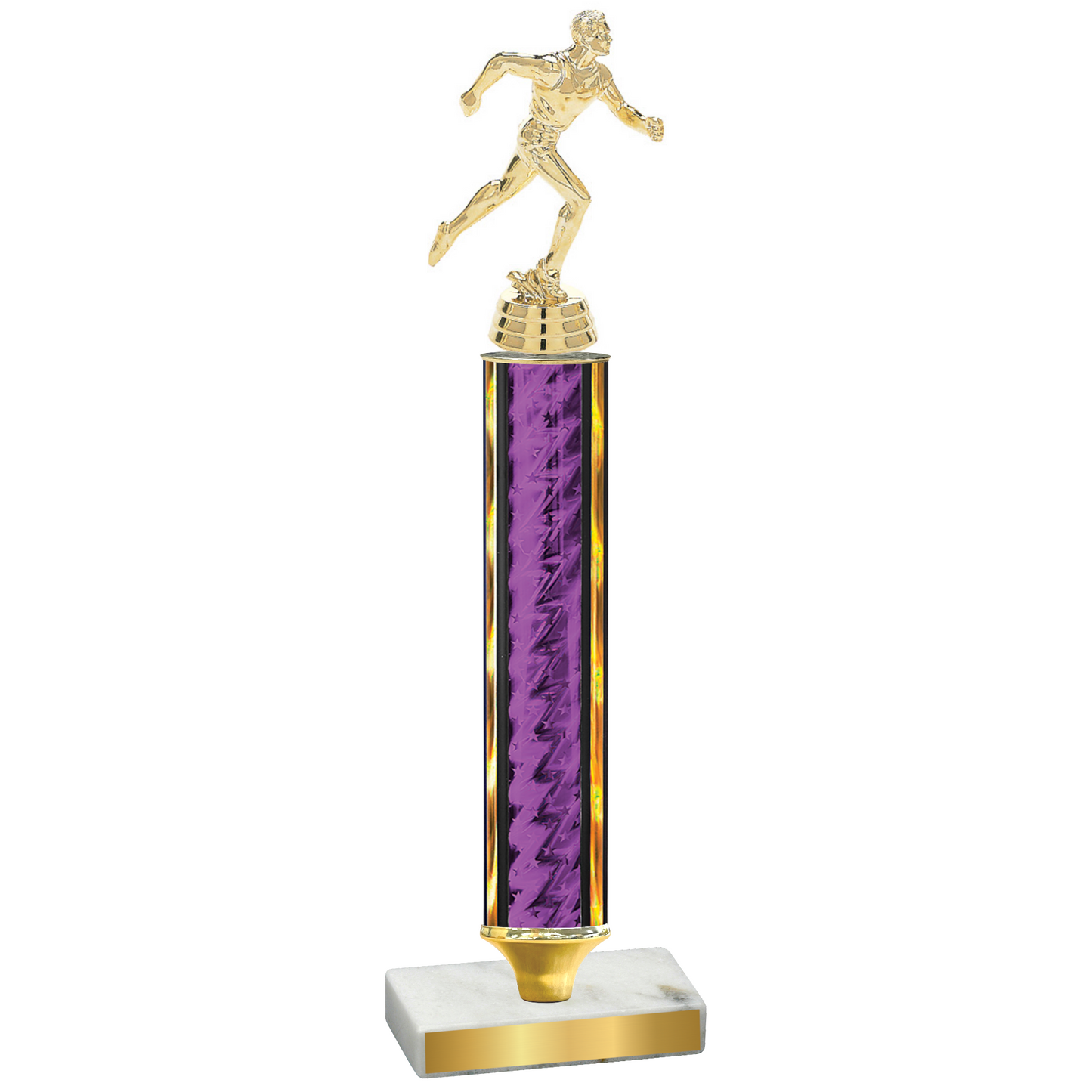 Value Purple Glacier Running Trophy