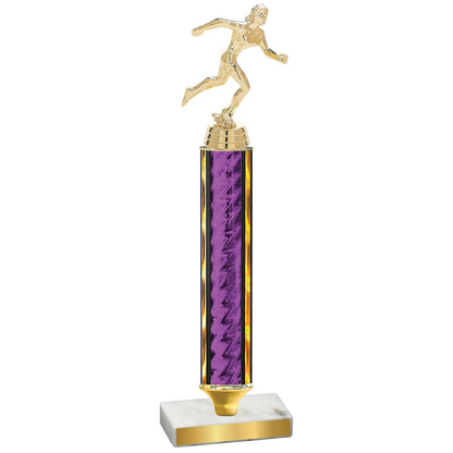 Value Purple Glacier Running Trophy