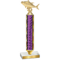 Value Purple Glacier Fishing Trophy