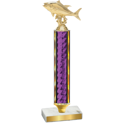 Value Purple Glacier Fishing Trophy