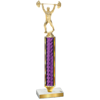 Value Purple Glacier Weights Trophy