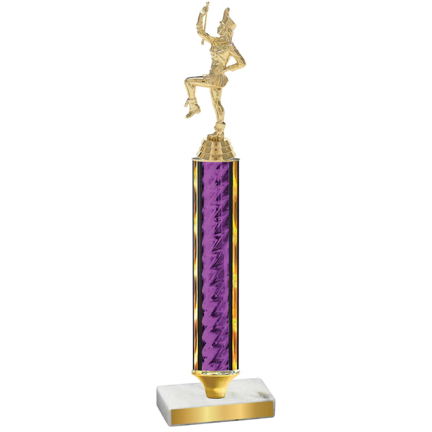 Value Purple Glacier Majorette Trophy